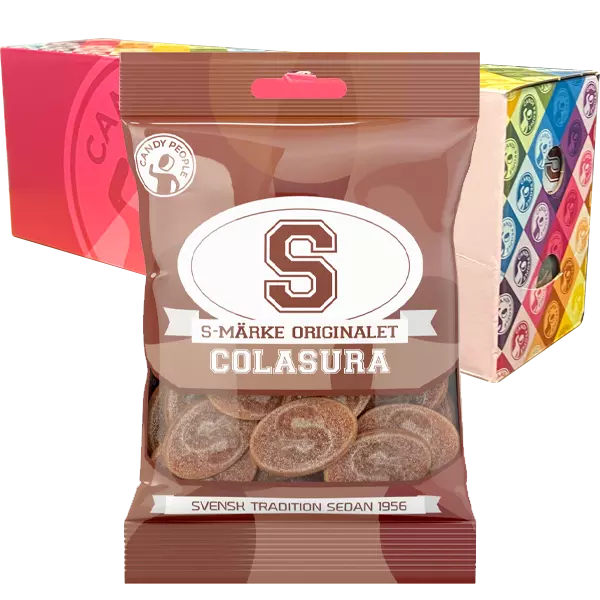 S-Märke Sour Cola 80 g x 18 pcs