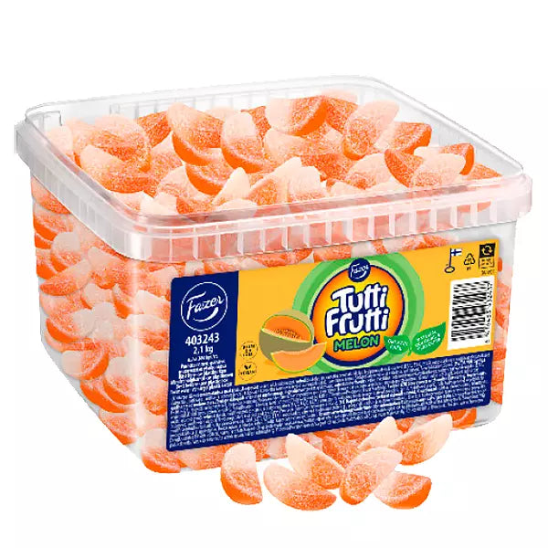 Tutti Frutti Syrlig Melon Big Pack 2,1 kg | 4.63 lbs