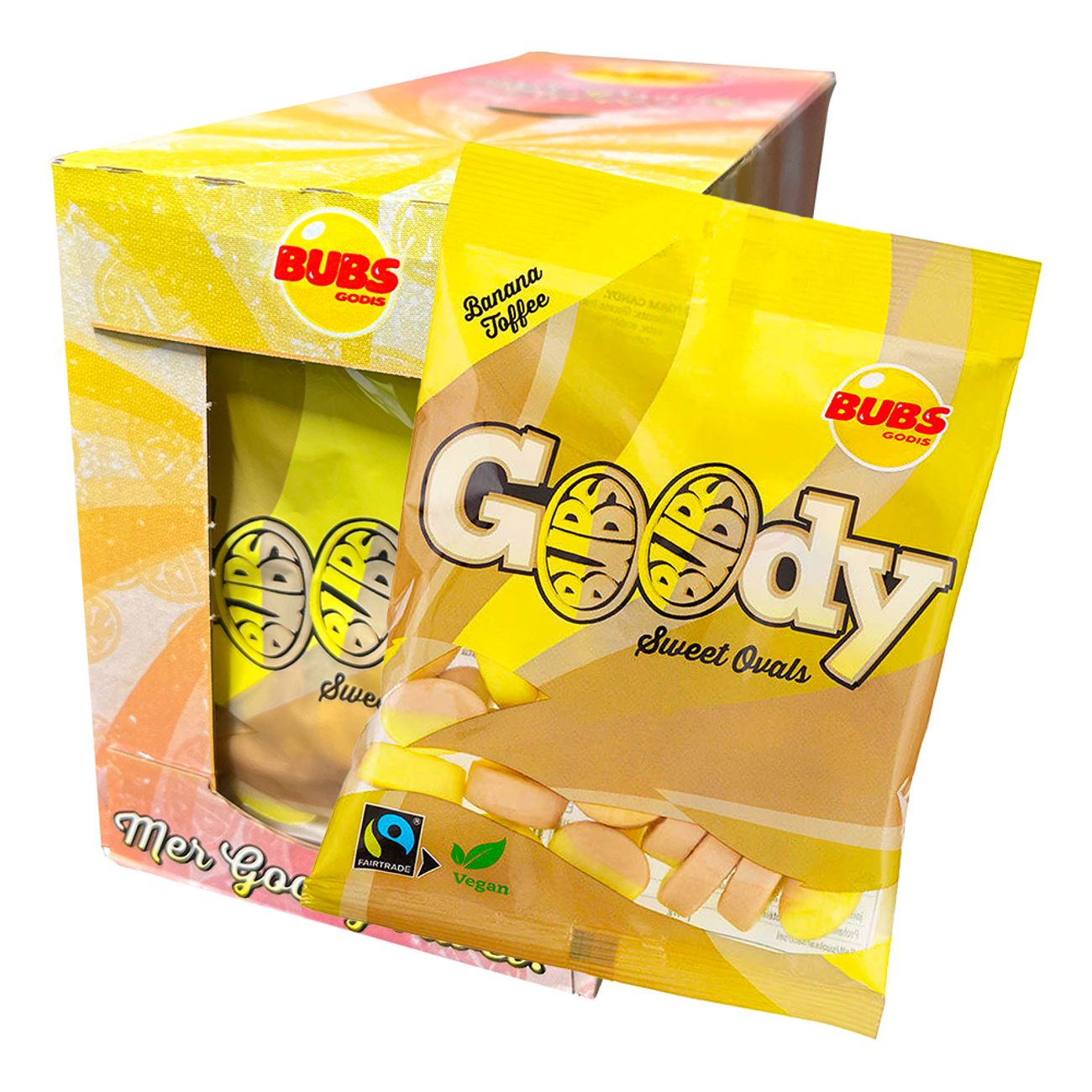 Bubs Foamy Goody Sweet Ovals Big Pack 12 x 90g