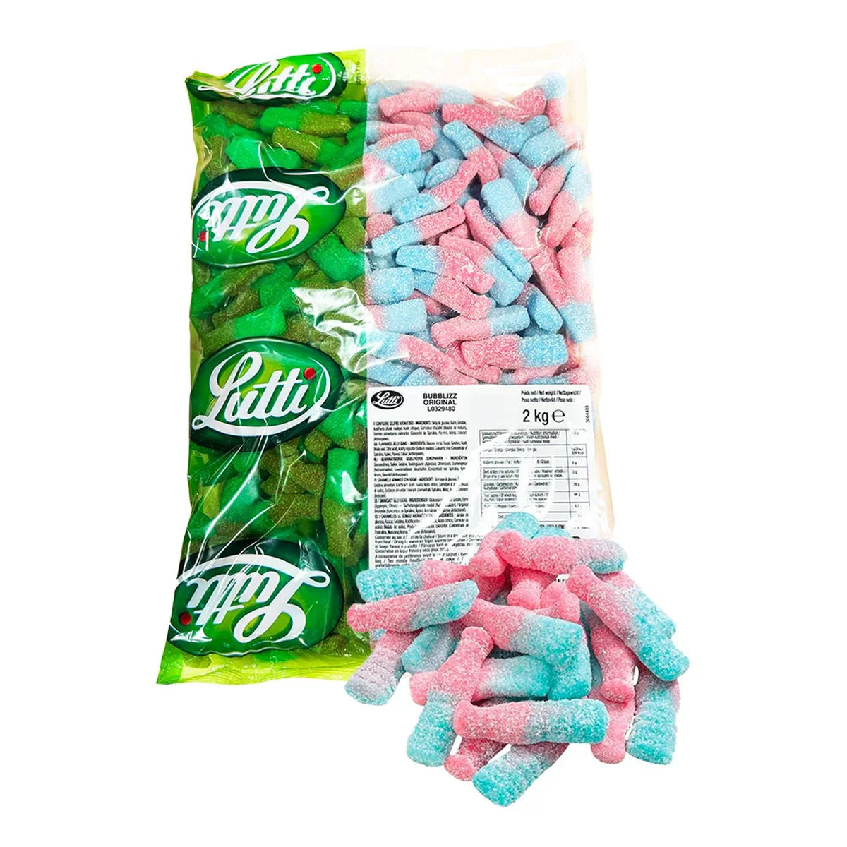 Sour Fizzypop Big Pack 2 kg | 4.41 lbs