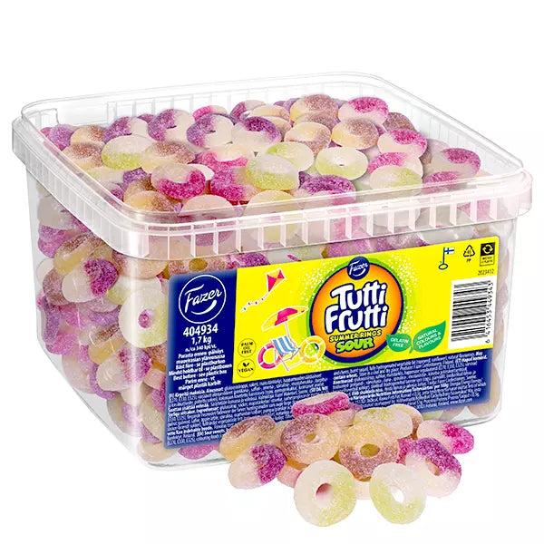 Tutti Frutti Summer Rings Big Pack 1,7 kg | 3.75 lbs