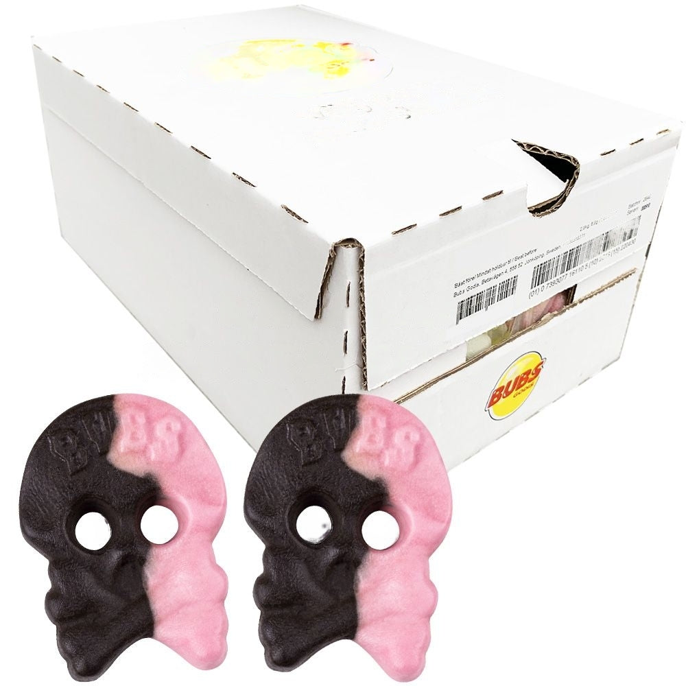 Bubs Foamy Raspberry/Licorice Skull Big Pack 2,8 kg | 6,17 lbs